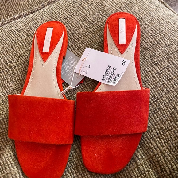H&M Shoes - COPY - Real suede sandals